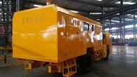 สีส้ม / ขาว / เหลือง RS-3CT Crew Transporter (16 ที่นั่ง) รถเทรลเลอร์ใต้ดิน