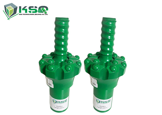 R25 6 องศา 3.5 "ปุ่ม Shank Rock Bits รีมเหล็กกล้าโลหะผสมความแข็งแรงสูง