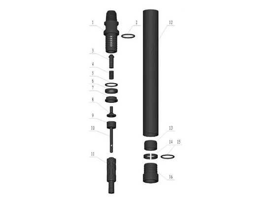 DTH Hammer เครื่องเจาะหินแรงดันสูง DTH Hammer