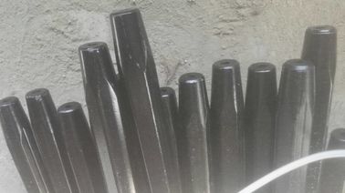 ความต้านทานการสึกหรอของแท่งเหล็ก 7 ° Hex สำหรับอุตสาหกรรมเหมืองแร่ก้าน 22x108mm / 25x159mm