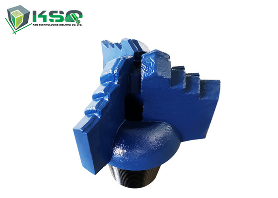 Api Certified 3 Wings / Blades Pdc Step Drag Bits สําหรับการเจาะบ่อน้ํา