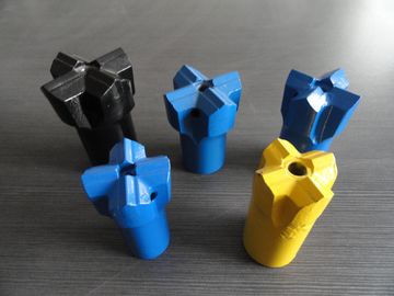 Hard Rock Drilling Cross Bits, ทังสเตนคาร์ไบด์ปุ่มเจาะรู H25 / R25 / R32