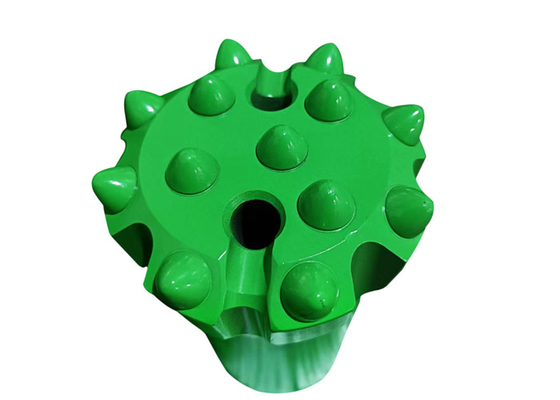 T51-102mm Tungsten Carbide And High Strength Alloy Steel Button Drill Bit เหมาะสําหรับสภาพหินแข็งปานกลาง