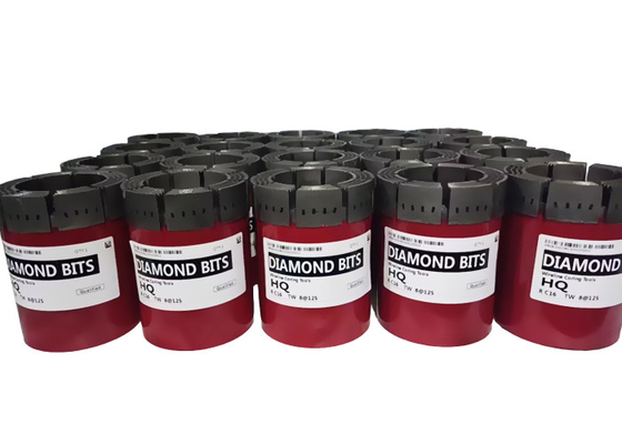HQ Professional Core Drill Bit สําหรับการสํารวจสายธาตุอุตสาหกรรมสํารวจธาตุ
