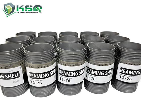 T2-76mm เครื่องมือเจาะแกน เครื่องเจาะกระดาษเจาะกระดาษเพื่อเพิ่มประสิทธิภาพการสํารวจแร่ธาตุ