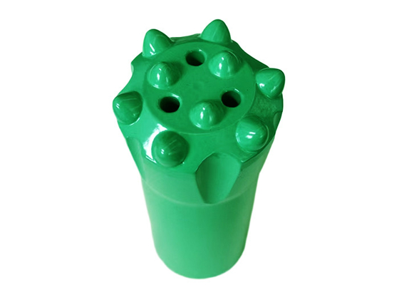 R32-45mm Thread Rock Drill Button Bits สําหรับการดําเนินการเจาะ