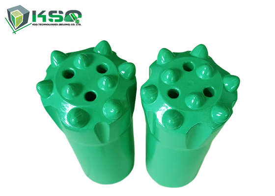 R32-45mm Thread Rock Drill Button Bits สําหรับการดําเนินการเจาะ