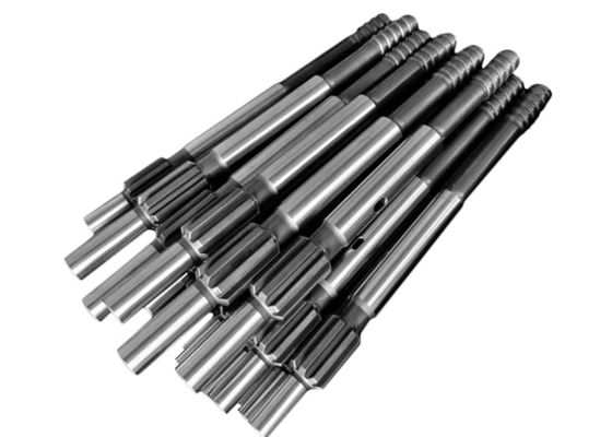 อะแดปเตอร์ก้านเจาะหินแข็งสำหรับการทำเหมืองแบบ Top Hammer ขนาด T45-710 มม.