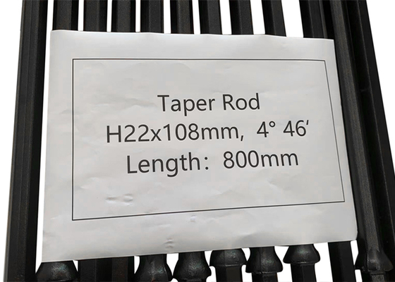 H22x108mm กระดานเจาะกระดานเหล็ก 4/6/7/11/12 องศา ความยาว 800 มมสําหรับเจาะหมักบน
