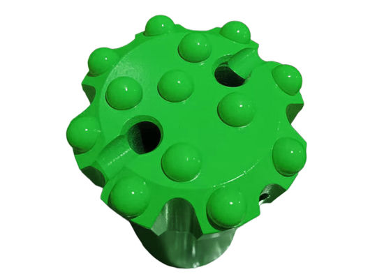T51-89mm Thread Button Bit พร้อมการออกแบบคาร์ไบด์ครึ่งลูกกระสุนสําหรับการเจาะเบนจ์