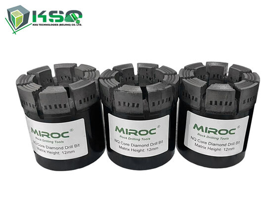 Nq Hq Pq Core Drill Bit/Mining Diamond Rock Drill Bit สําหรับการเจาะแกน