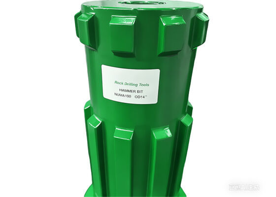 NUMA100 บิตค้อน DTH ขนาดใหญ่ คุณภาพดีเยี่ยม ตรงเป็นพิเศษ พร้อมเม็ดมีดคาร์ไบด์ สำหรับการเจาะรูในเหมือง