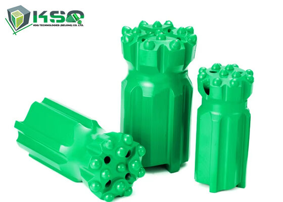 T45 89mm คาร์ไบด์โกหก Retrac Thread หินเจาะ Button Bit