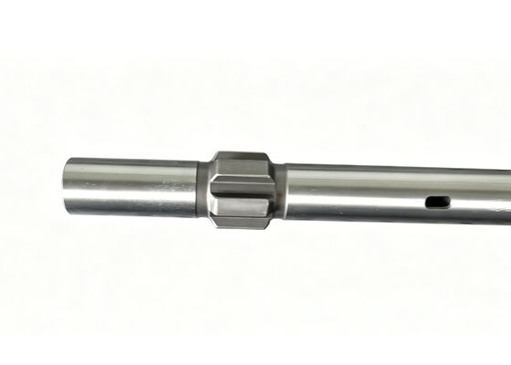 445mm COP 131 T38 Drifting Shank Adapter เหล็กสแตนเลสความแข็งแรงสูงสําหรับเครื่องเจาะหินไฮดรอลิก