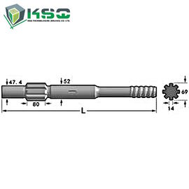 T38 CNC Milling  เจาะหินเครื่องมือ HL 850 / HL 850S