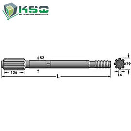 เครื่องมือ T51 / T60 840mm สว่านเจาะ  ความต้านทานการสึกหรอ 4148301200