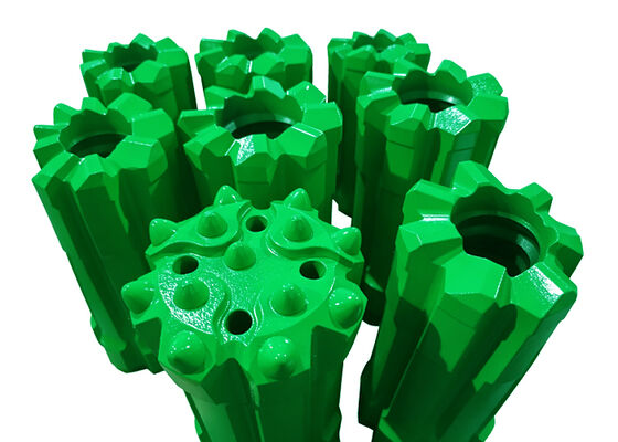 คุณภาพสูง T45 Retrac Thread Button Bit สําหรับหินแข็งเหมืองแร่ Quarry Tunneling เครื่องมือเจาะ