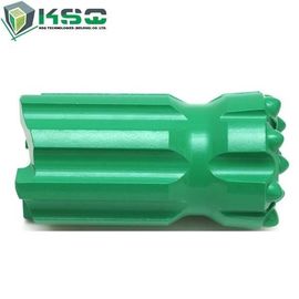 ดอกสว่านเจาะบิตสีเขียว R38 ปุ่มทรงกลม / ขีปนาวุธ Dia 64 - 89mm