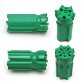 ดอกสว่านเจาะบิตสีเขียว R38 ปุ่มทรงกลม / ขีปนาวุธ Dia 64 - 89mm