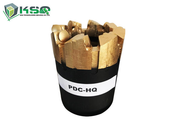 HQ PDC CORE Bit เจาะเร็วมากสำหรับการขุดเจาะทางธรณีเทคนิค