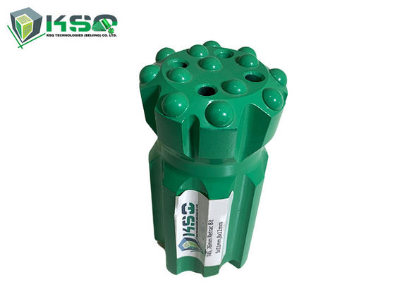 102mm T45 เว้าหน้าสว่านความเร็วสูง Retrac ปุ่ม Bit