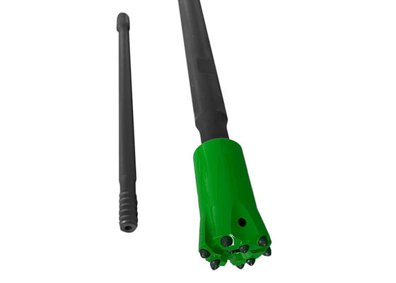 89mm T45 Mining Quarry เครื่องมือเจาะ Hammerr ด้านบนปุ่มเกลียว Bit