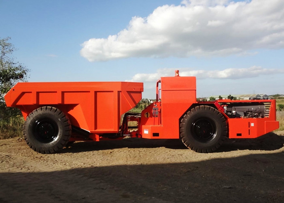 7cbm หรือ 15 Tons Bucket Capacity แท่นขุดเจาะแบบ Underground Mining, รถบรรทุกขนาดเล็ก RT-15