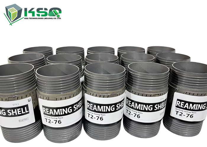 T2-76mm เครื่องมือเจาะแกน เครื่องเจาะกระดาษเจาะกระดาษเพื่อเพิ่มประสิทธิภาพการสํารวจแร่ธาตุ
