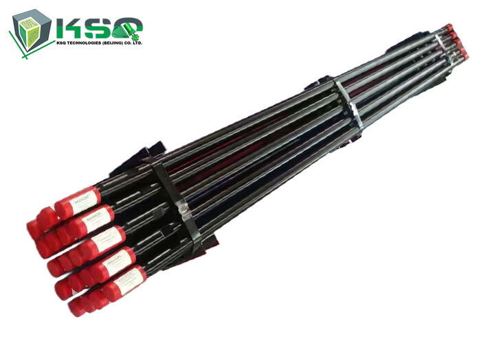 T38,T45 จีน Threaded Extension MM Rock Drill Rod สําหรับการเจาะ
