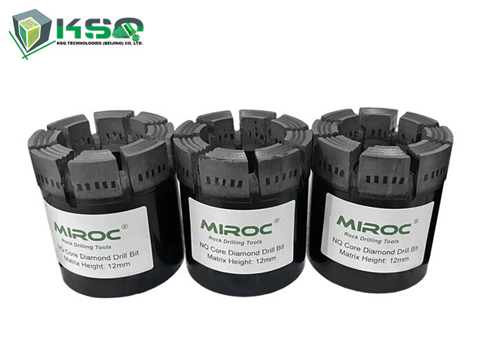 Nq Hq Pq Core Drill Bit/Mining Diamond Rock Drill Bit สําหรับการเจาะแกน