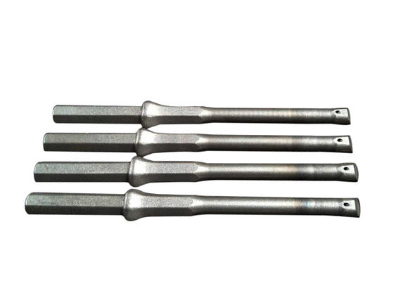 Rock Drill Tools Shank Plug Hole Integral Drill Steel Rod For Mining Blast