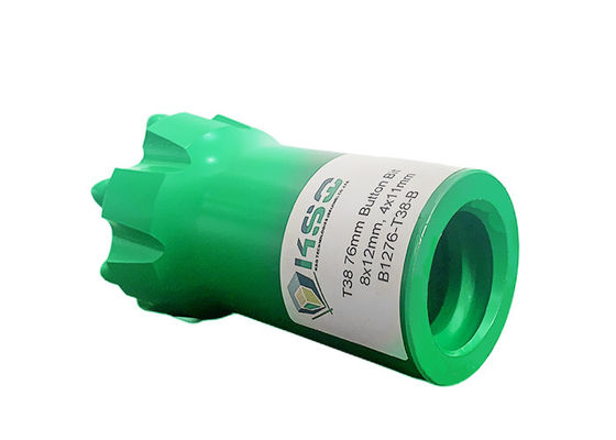 T38 76mm 89mm Tungsten Carbide Ballistic Threaded Drill Bit