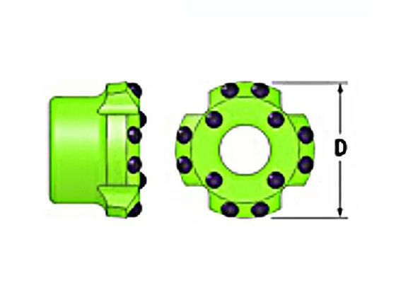 64mm 76mm R28 Stone Drill Bits CNC Milling Reaming Button Drill Bit