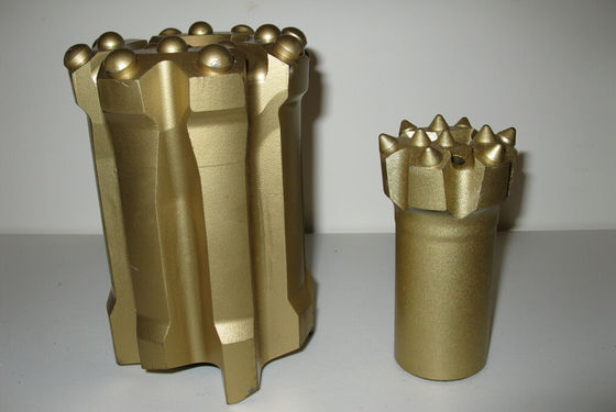 T38 Complete Thread Button Drill Bit , Small Rock Drilling Bit