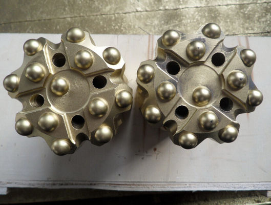 T51 Spherical Buttons with Drop Center Retractable Drill Bit Dia. 82 - 127mm