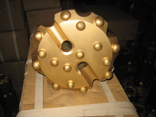 QL40 Shank DTH ปุ่มบิตพร้อมแฟลต / นูน / หน้าเว้า