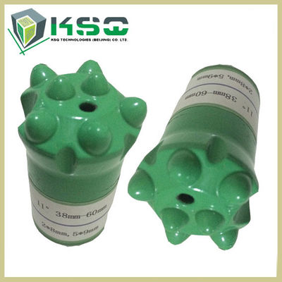 คาร์ไบด์แจ็คค้อนกระโปรงยาวเรียวปุ่มบิต 34mm 7 ปุ่ม ISO9001 ได้รับการอนุมัติ