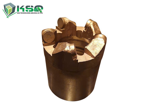 อัตราการเจาะสูง 75mm Pdc Core Drill Bits สำหรับการสำรวจทางธรณีวิทยา