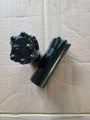 การทำเหมืองแร่ Tapered ฮาร์ดร็อคสว่าน 4/6/7/8 ปุ่มอุตสาหกรรมบิตเจาะ