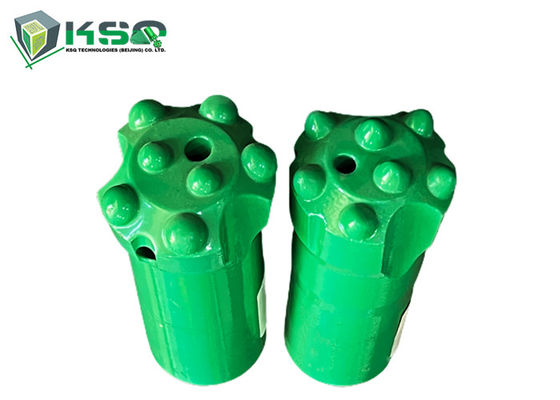 R28 Dia 37-48mm ปุ่มคาร์ไบด์ Bits Ballistic Rock Tools