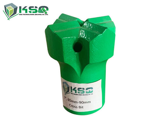 ประเภท 7 การดําเนินงานเหมืองแร่ Cross Bit เครื่องมือเจาะแบบกระดูก