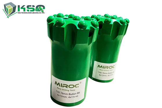 การเจาะหิน หมวดเจาะ Tungsten Carbide Button Bit T38 กว้าง 64 มม