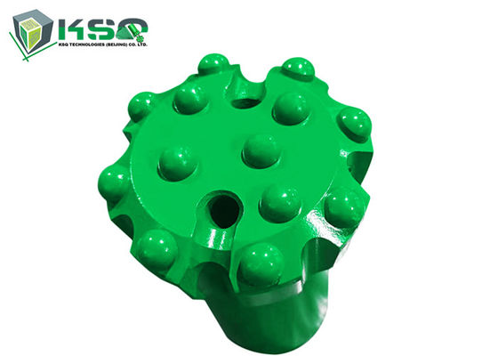 T38 89mm Tungsten Carbide Ballistic Threaded Drill Bit เครื่องเจาะกล่อง