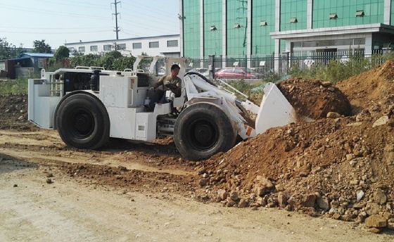 เครื่องขุดเจาะเหมืองแร่ใต้ดินสีส้ม / ขาว / เหลือง