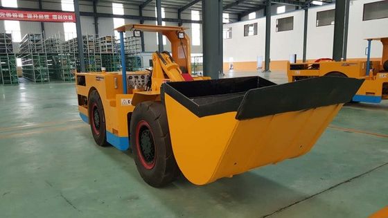 1.5 cubic meter LHD Underground Mining Vehicles Scooptram สำหรับโครงการขุดเจาะอุโมงค์