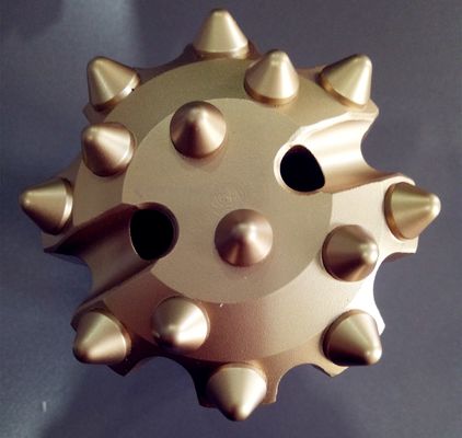 R32 R38 ดอกสว่านเจาะรูขนาดเส้นผ่านศูนย์กลาง 45 - 89 มม. สำหรับการล่องลอย / อุโมงค์