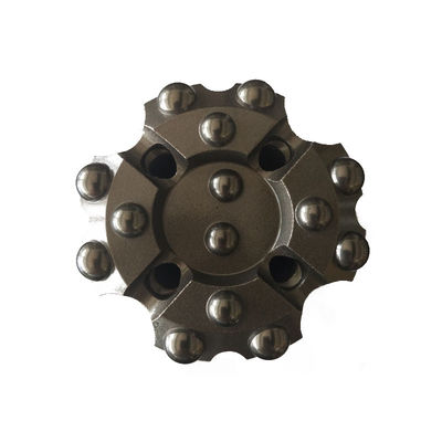 102mm T45 หน้าปัดเว้าลึก Retractable Drill Bit ความเร็วสูงปุ่มน็อตสำหรับ Hard Rock