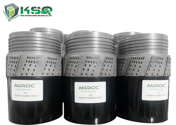 ชุดพื้นผิว Diamond Reaming Shell สําหรับ HQ NQ ขนาด PQ ในการเจาะแร่สํารวจแร่ธาตุ
