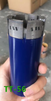 Dia 56mm Diamond PDC เจาะรูการประมวลผลสำหรับการสร้างขนาดปานกลาง / Super Hard
