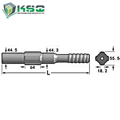 Ingersoll-Rand เครื่องเจาะ Shank Adapter URD475, URD550, VL120, EVL130, VL140, F16